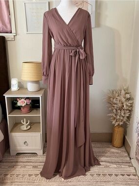 Baltic børn mauve maxi dress size S